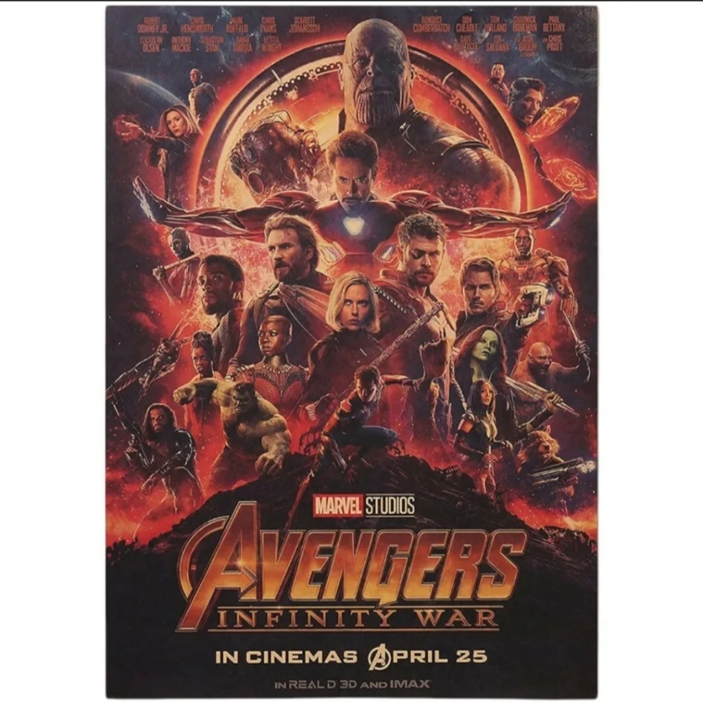 Avengers -Infinity Wars Movie Poster (14×20)
